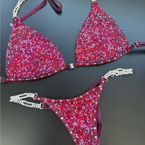 ACB CRANBERRY RADIANCE COMPETITION Bikini